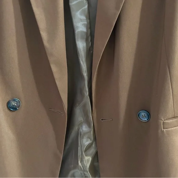 Women's Brown Blazer - Picture 4 of 5